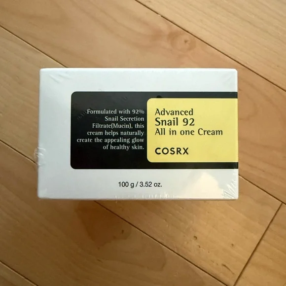 COSRX Snail Mucin 92% Face Moisturizer, 3.52 Oz, Lightweight Moisturing Cream - Picture 1 of 2